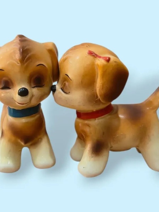 Other - MCM Cheek Kissing Dogs Salt & Pepper Shakers